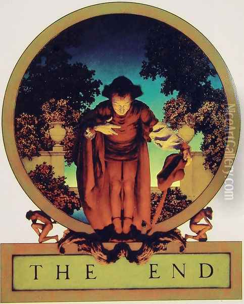 The End Oil Painting - Maxfield Parrish