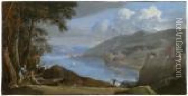 Paysage Classique Oil Painting - Philippe de Champaigne