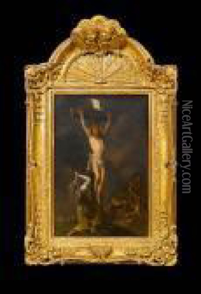 The Crucifixion Oil Painting - Charles de Lafosse
