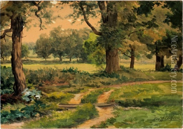 Landscape Oil Painting - Edmund Henry Osthaus