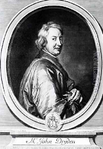 John Dryden 1631-1700 Oil Painting - Sir Godfrey Kneller