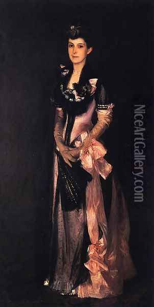 Mrs. Richard H. Derby Oil Painting - John Singer Sargent