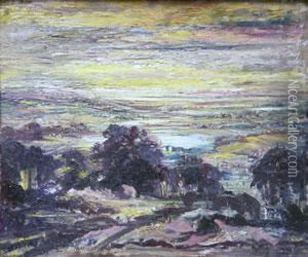 Landscape Oil Painting - Robert Dumont-Duparc