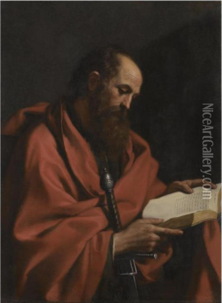 Saint Paul Oil Painting - Guercino
