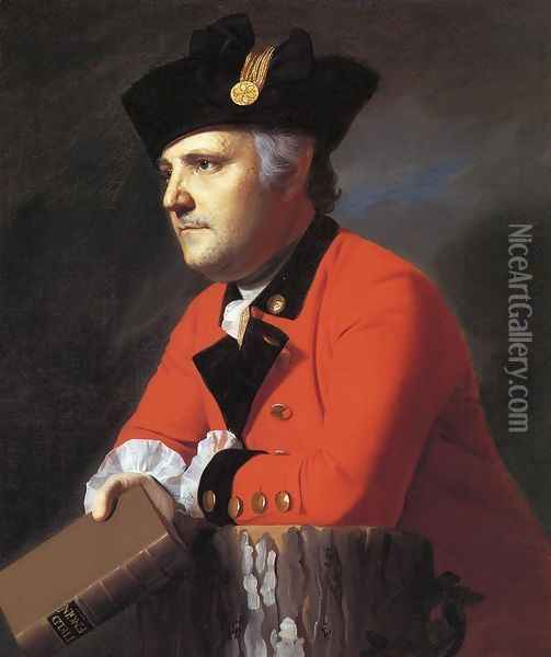 Colonel John Montresor (1736-99) c.1771 Oil Painting - John Singleton Copley