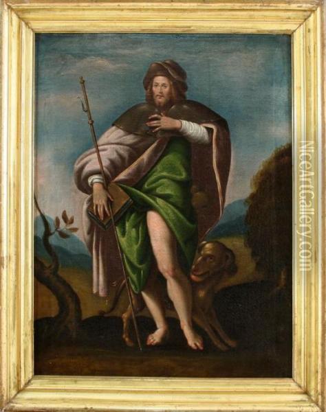Pilger Mit Stab Und Bibel Oil Painting - Egbert Jaspersz. van, the Elder Heemskerck