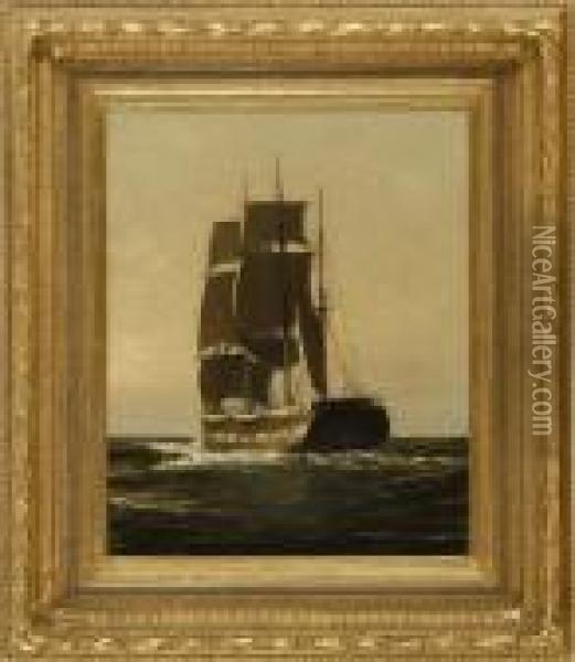 The Ship 
Betsy Oil Painting - William Edward Norton