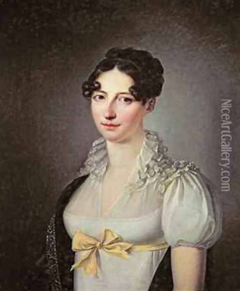 Madame Laure de Berny Oil Painting - Henri-Nicolas Van Gorp