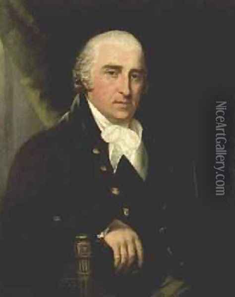Portrait of Joseph Pitt Oil Painting - William Mulready