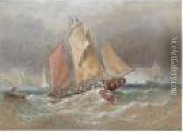 The Rescue Oil Painting - Henry Andrews