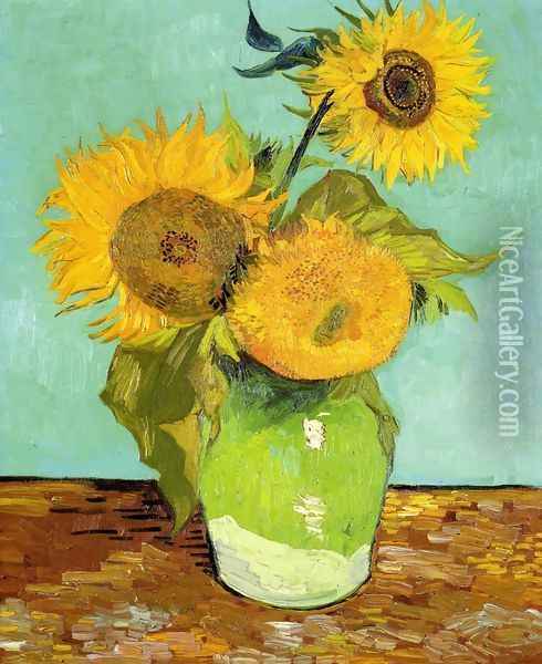 Sunflowers 2 Oil Painting - Vincent Van Gogh