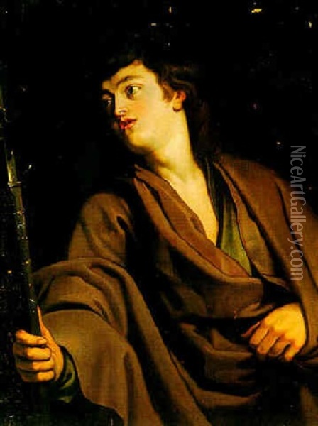 Saint Matthew Oil Painting - Jacob Jordaens