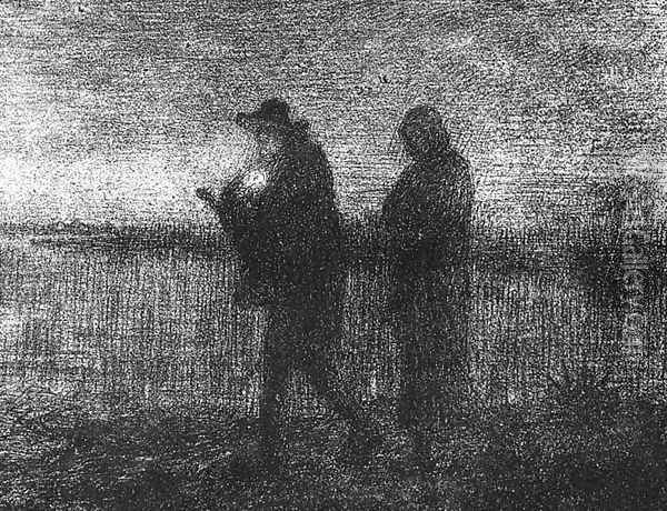 The Flight Into Egypt Oil Painting - Jean-Francois Millet