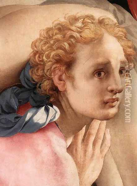 Deposition (detail) 3 Oil Painting - (Jacopo Carucci) Pontormo