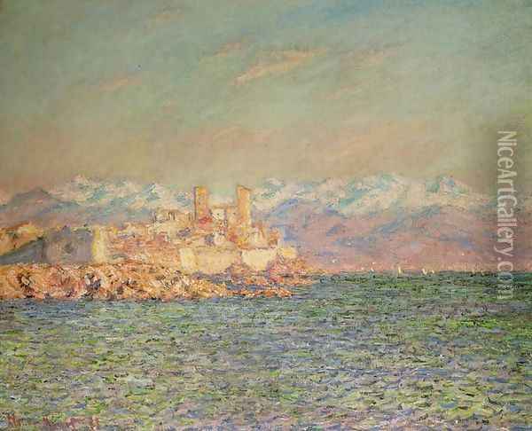 Old Fort at Antibes Oil Painting - Claude Oscar Monet