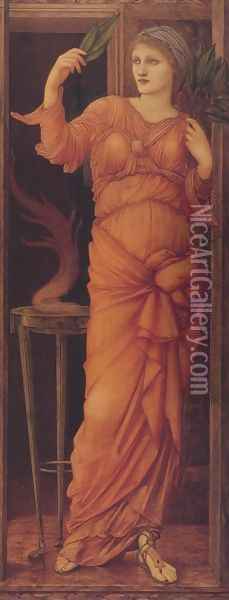 Sibylla Delphica Oil Painting - Sir Edward Coley Burne-Jones