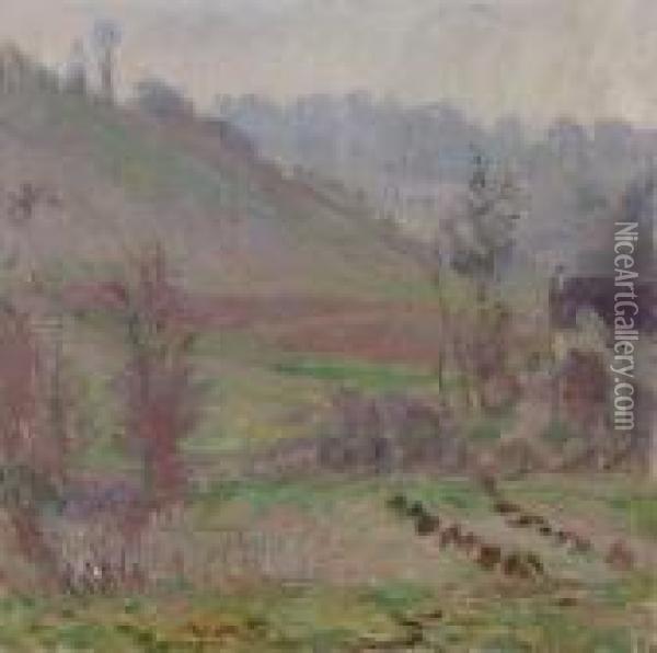 Val De Falaise Oil Painting - Claude Oscar Monet
