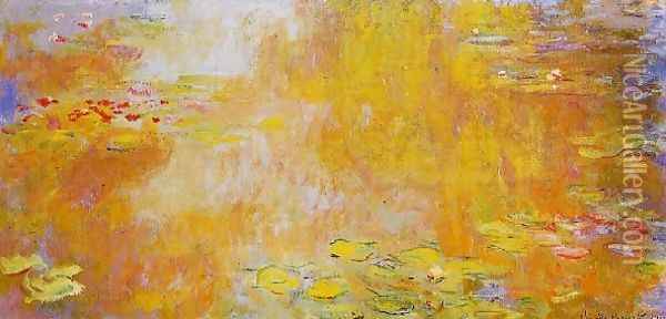 The Water Lily Pond3 Oil Painting - Claude Oscar Monet