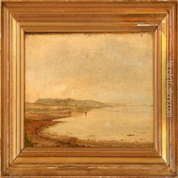 Coastal Scene Frommariager, Denmark Oil Painting - Vilhelm Peter C. Kyhn