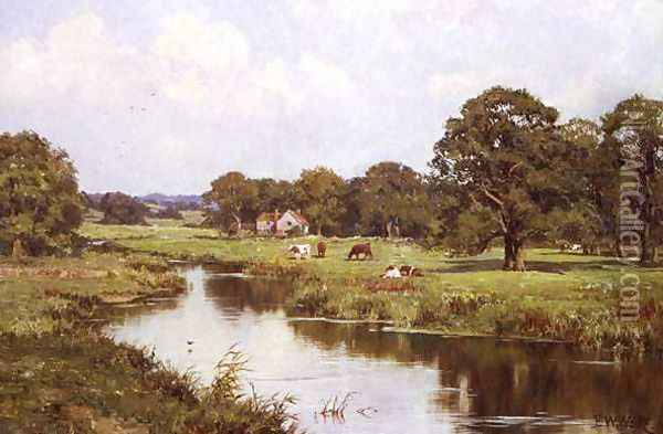 A Quiet September Afternoon, 1920 Oil Painting - Edward Wilkins Waite