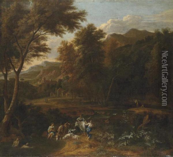 The Rape Of Europa Oil Painting - Cornelis Huysmans