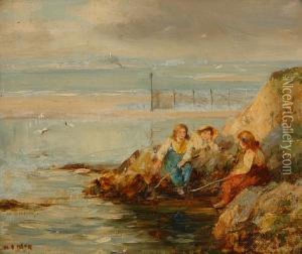 On The Solway Oil Painting - William Stewart MacGeorge