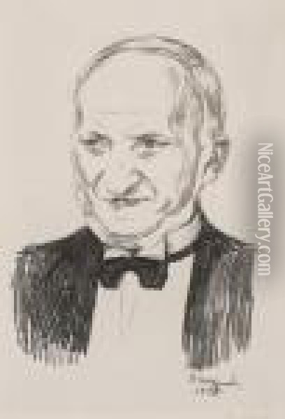 Jacob E. Goldstein Ii Oil Painting - Edvard Munch