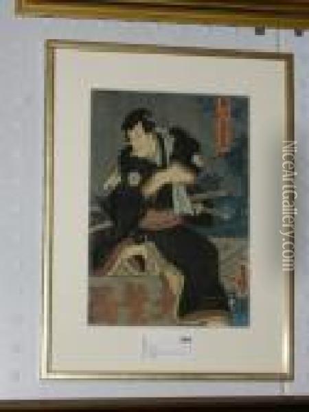 Japan Oil Painting - Kunisada