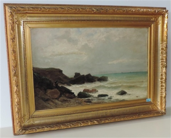 Kustenlandschaft Oil Painting - Gustave Castan