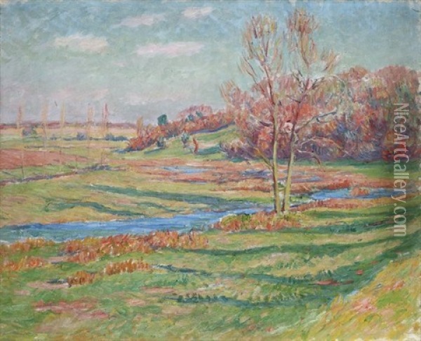 Ruisseau Dans La Campagne Oil Painting - Henry Moret