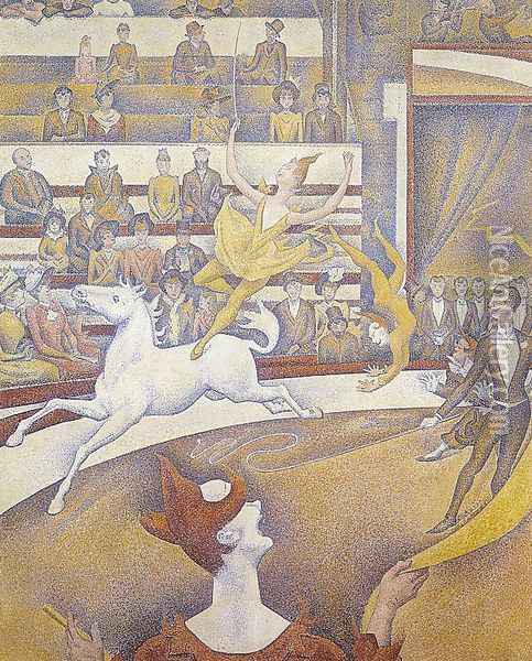 The Circus 1890-91 Oil Painting - Georges Seurat