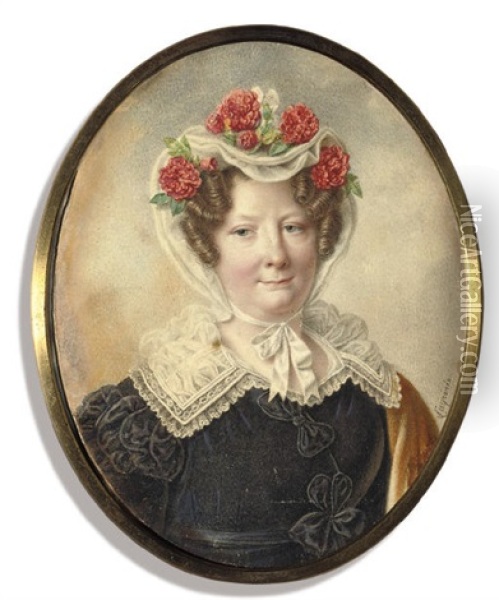 Countess Sofia Vladimirovna Panina, Nee Orlova Oil Painting - Anthelme Francois Lagrenee