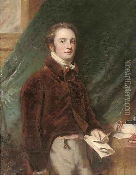 Portrait of the Rt. Hon. Charles Manners-Sutton, 1st Viscount Canterbury Oil Painting - Sir Thomas Lawrence