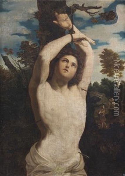 Der Hl. Sebastian Oil Painting - Guido Reni