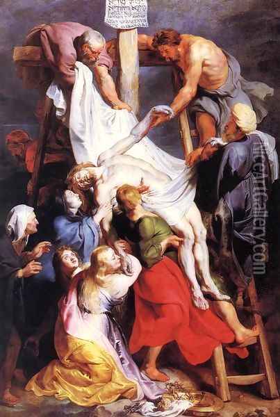 Descent from the Cross 2 Oil Painting - Peter Paul Rubens