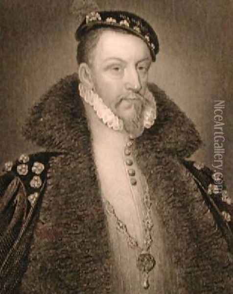 Portrait of Thomas Radcliffe 1525-83 Oil Painting - Mor, Sir Anthonis (Antonio Moro)
