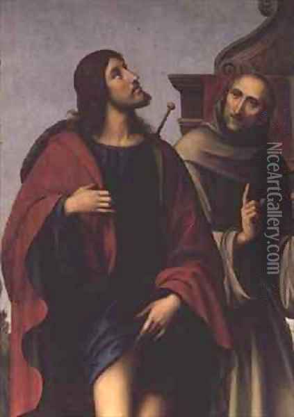 St Roch Oil Painting - Francesco Francia
