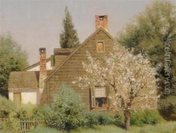 Spring Afternoon Oil Painting - Henry Pember Smith