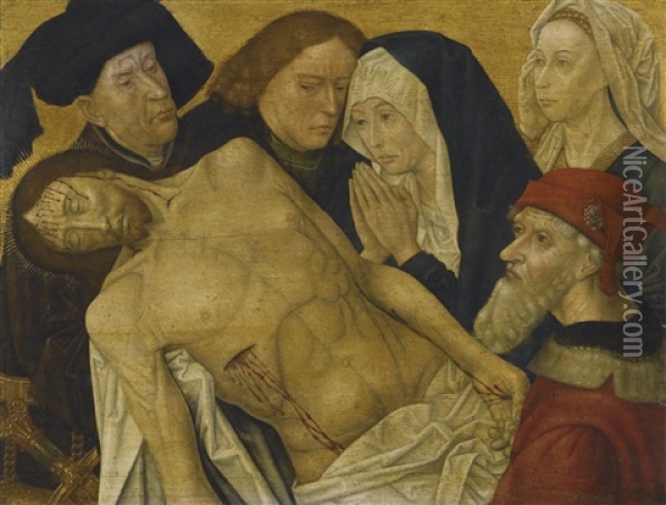 The Deposition From The Cross Oil Painting - Hugo Van Der Goes