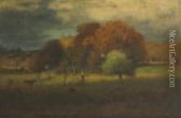 Tenafly, Autumn Oil Painting - George Inness