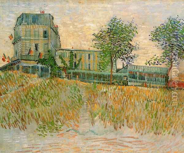 The Restaurant de la Sirene at Asnieres Oil Painting - Vincent Van Gogh