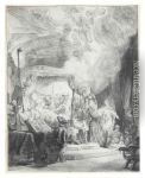 The Death Of The Virgin Oil Painting - Rembrandt Van Rijn
