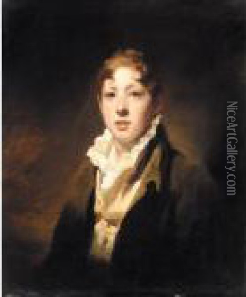 Portrait Of Alexander Mackenzie (1805-1822) Oil Painting - Sir Henry Raeburn