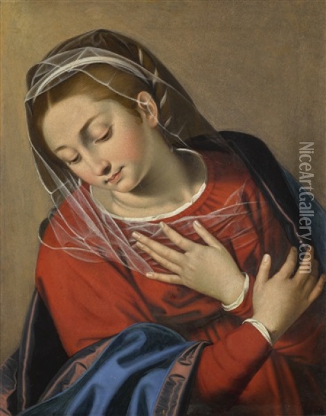 The Madonna Annunciate Oil Painting - Scipione Pulzone