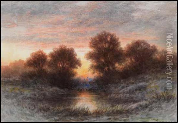 Landscape Oil Painting - Frederick Arthur Verner