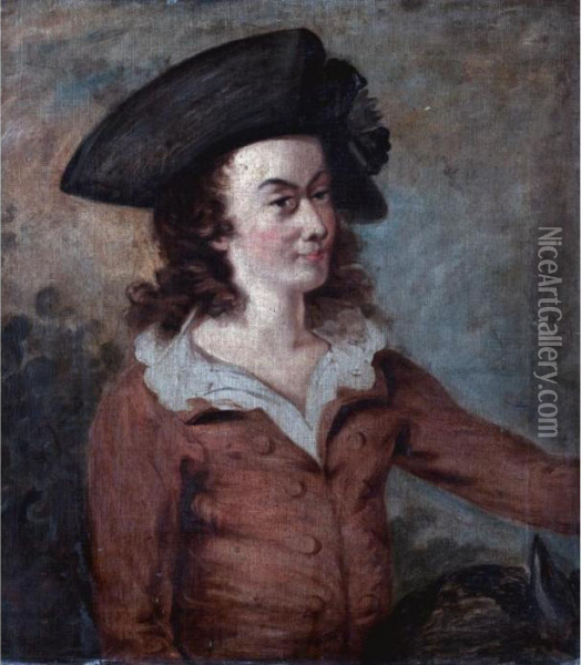 Portrait Of A Young Boy Oil Painting - Johann Henry Fuseli