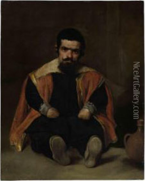 Portrait Of Don Diego De Acedo, El Primo Oil Painting - Diego Rodriguez de Silva y Velazquez