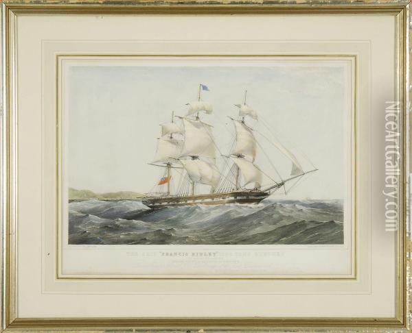 The Ship Oil Painting - Thomas Goldsworth Dutton
