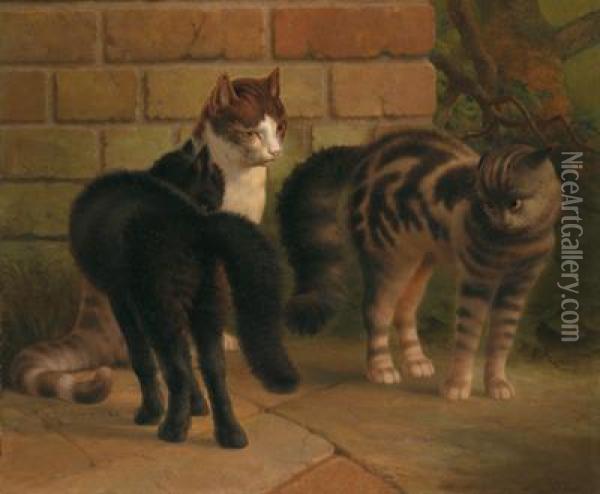 Gatti Oil Painting - Percy Earl