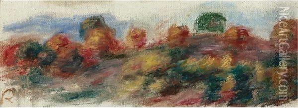 Paysage 8 Oil Painting - Pierre Auguste Renoir